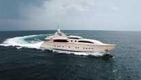Falcon 115 Yacht Helios - Underway